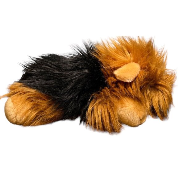 The Puppet Company Yorkshire Terrier Yorkie Puppy Dog Plush Hand Puppet 10" - Picture 5 of 9